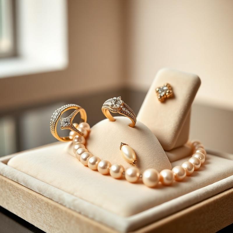Estate Diamond & Pearl Jewelry Collection
